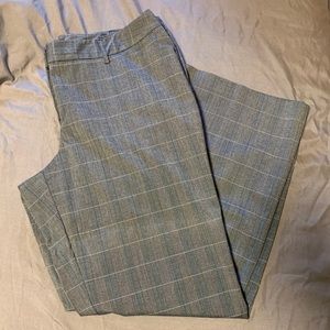 Plaid dress pants